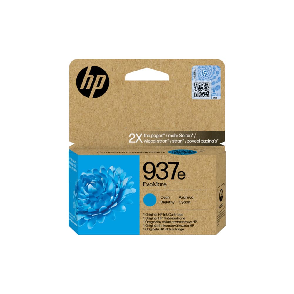 Tinteiro HP 937e Azul 4S6W6N 1650 Pág.