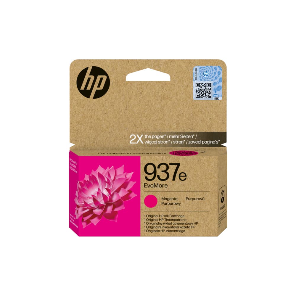 Tinteiro HP 937e Magenta 4S6W7N 1650 Pág.