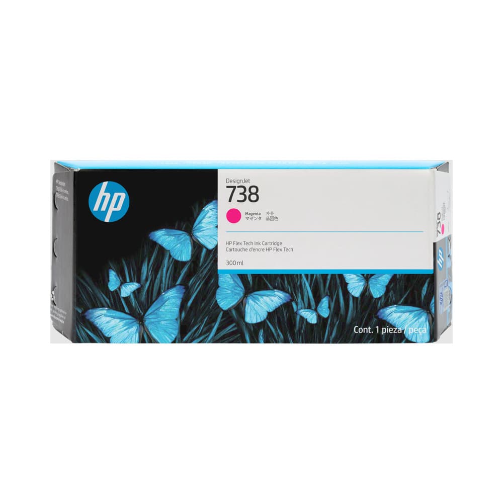 Tinteiro HP 738 Magenta 676M7A 300ml