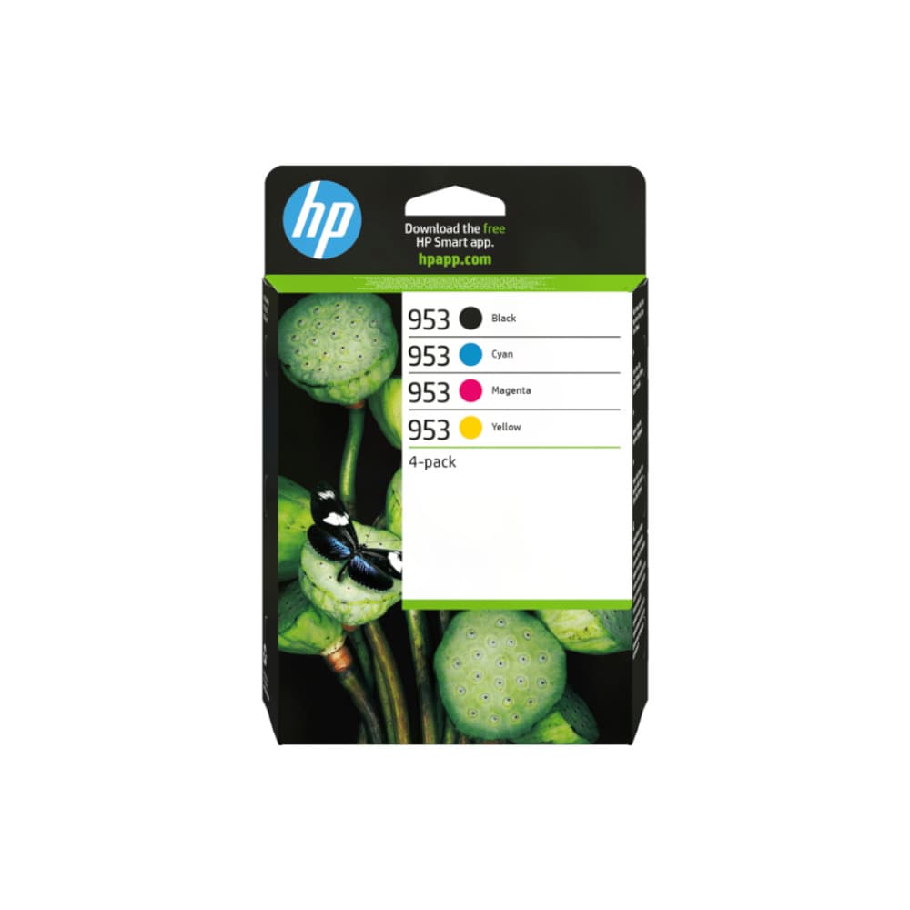 Pack Tinteiros HP 953 4 Cores 6ZC69A 24ml/10ml