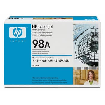 Toner HP 98A Preto 92298A 6800 Pág.