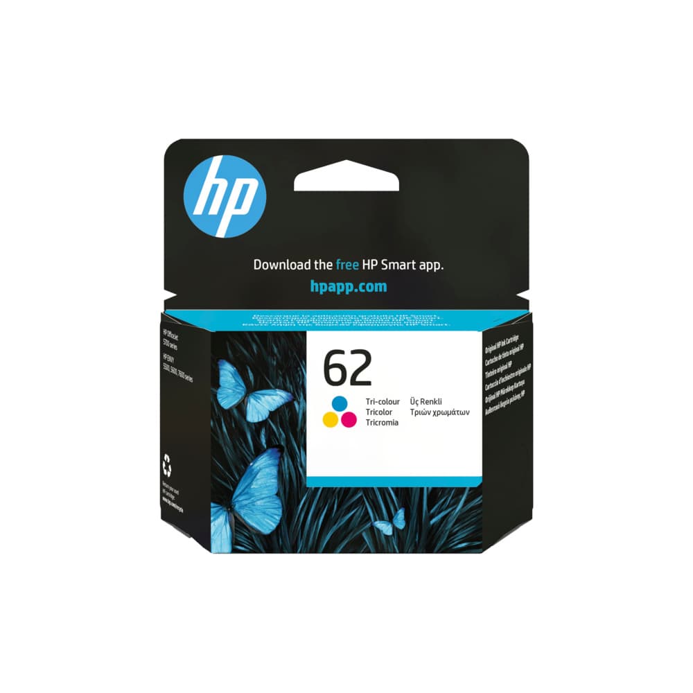 Tinteiro HP 62 Cor C2P06A 4,5ml 165 Pág.