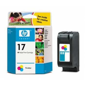 Tinteiro HP 17 Cor C6625A 15ml 480 Pág.