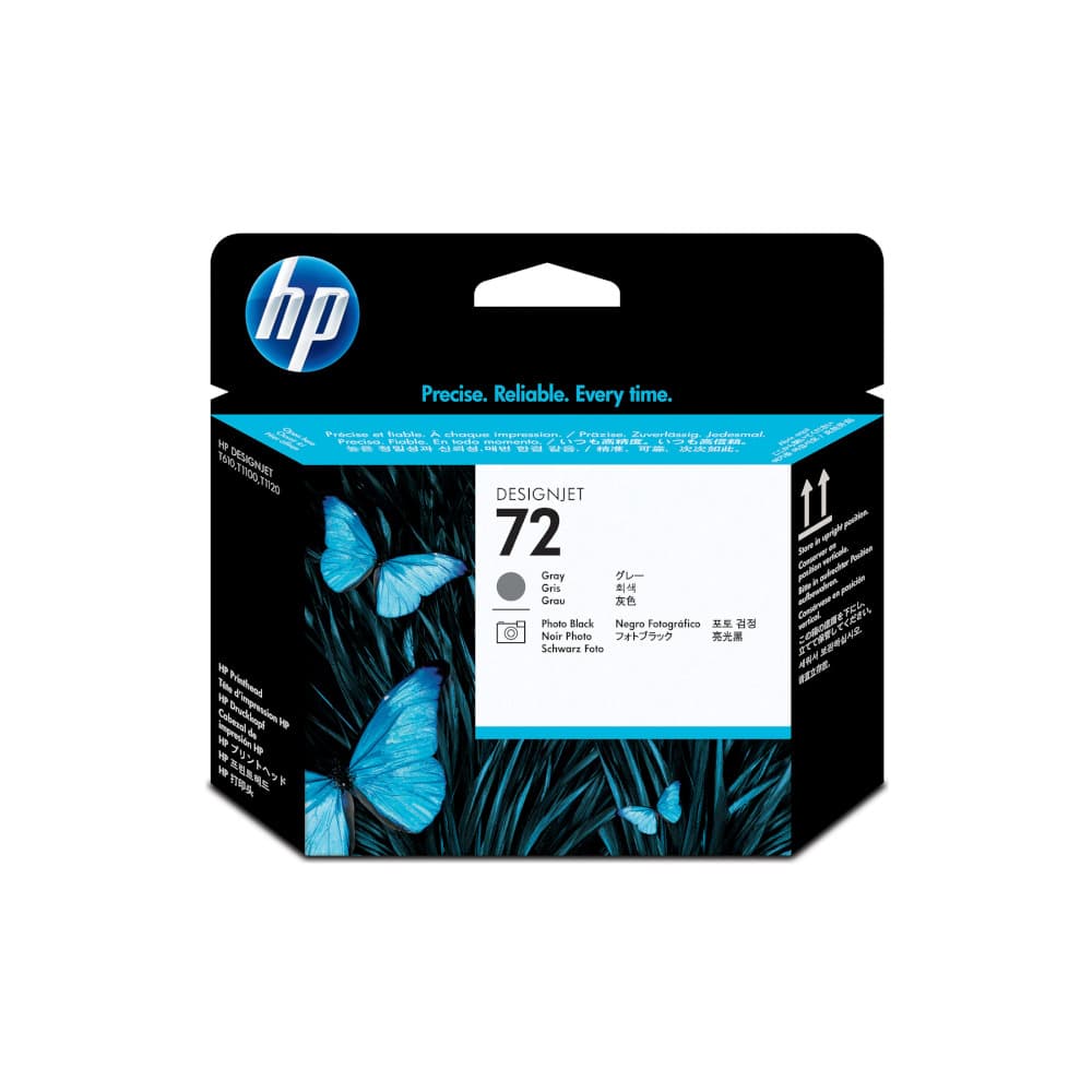 Cabeça Impressão HP 72 Preto/Cinzento C9380A