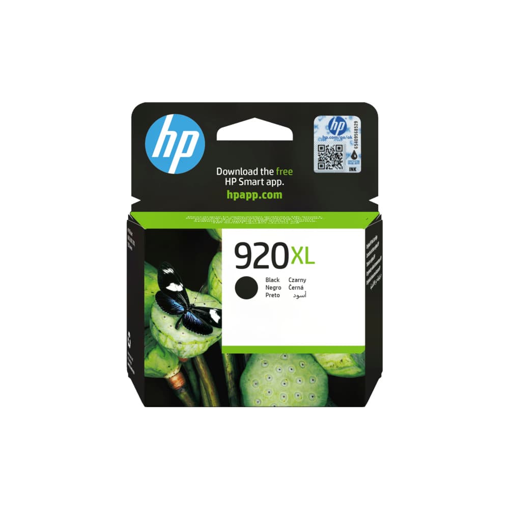 Tinteiro HP 920XL Preto CD975AE 32ml 1200 Pág.