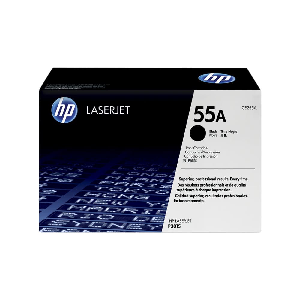 Toner HP 55A Preto CE255A 6000 Pág.
