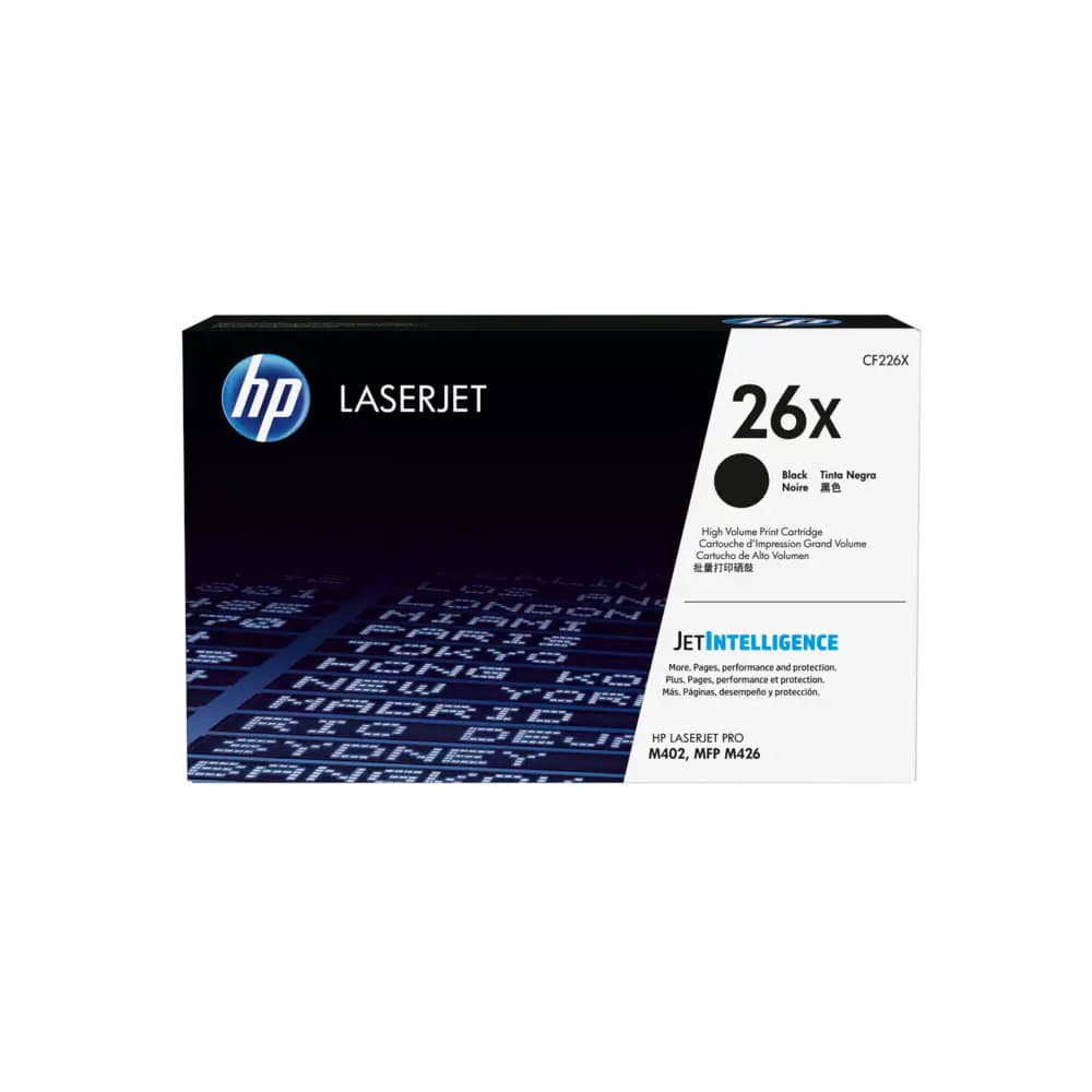 Toner HP 26X Preto CF226X 9000 Pág.