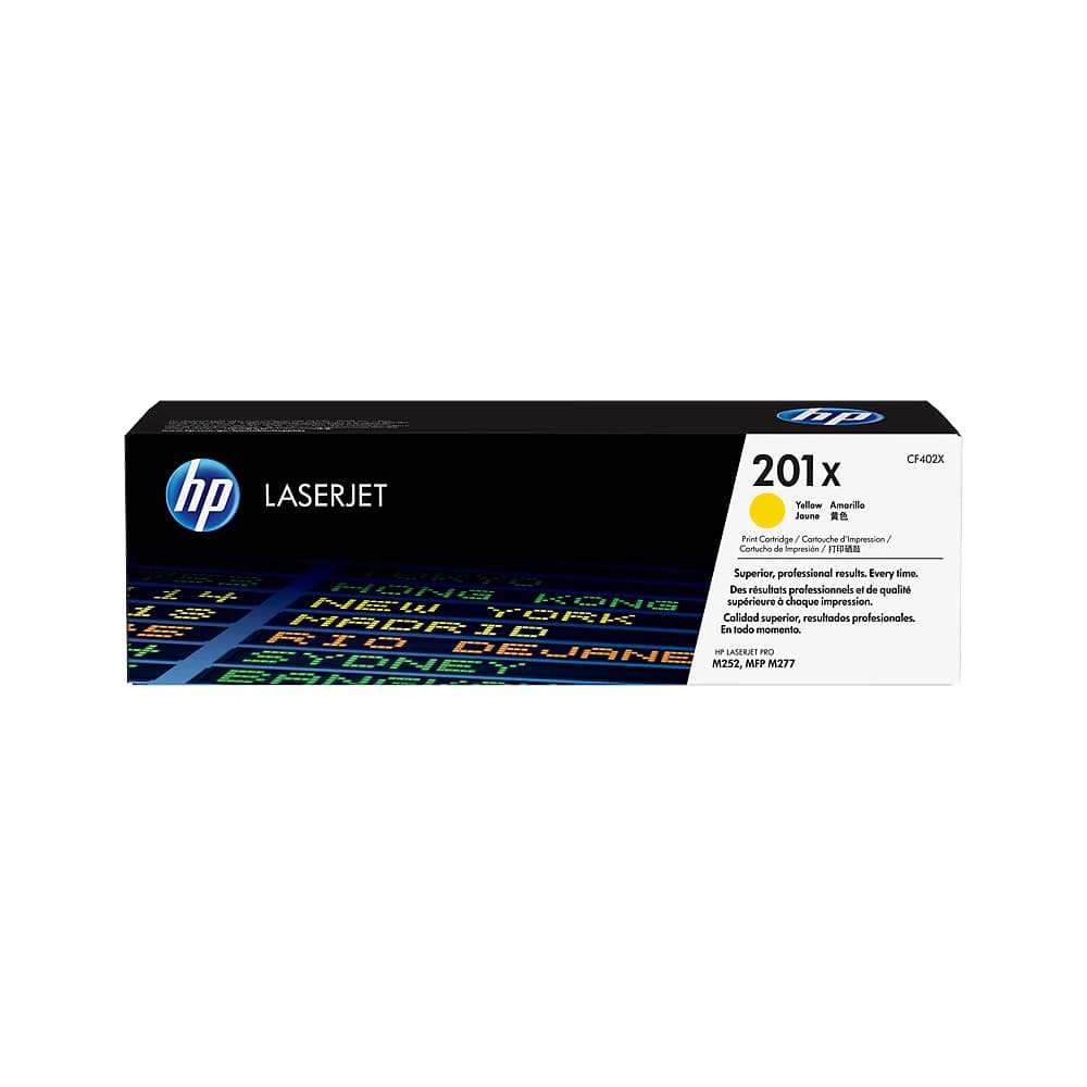 Toner HP 201X Amarelo CF402X 2300 Pág.