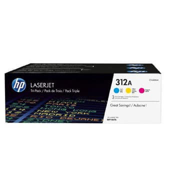 Pack Toners HP 312A 3 Cores CF440AM 2700 Pág.