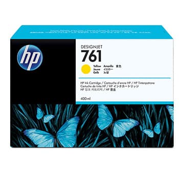 Tinteiro HP 761 Amarelo CM992A 400ml