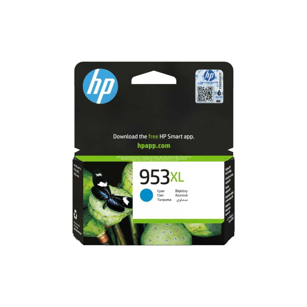 Tinteiro HP 953XL Azul F6U16A 20ml 1600 Pág.