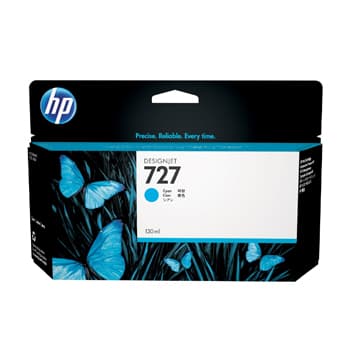 Tinteiro HP 727 Azul F9J76A 300ml