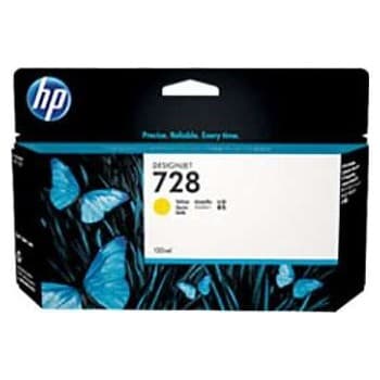 Tinteiro HP 728 Amarelo F9K15A 300ml
