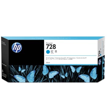 Tinteiro HP 728 Azul F9K17A 300ml