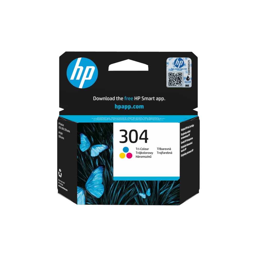 Tinteiro HP 304 Cor N9K05A 2ml 120 Pág.