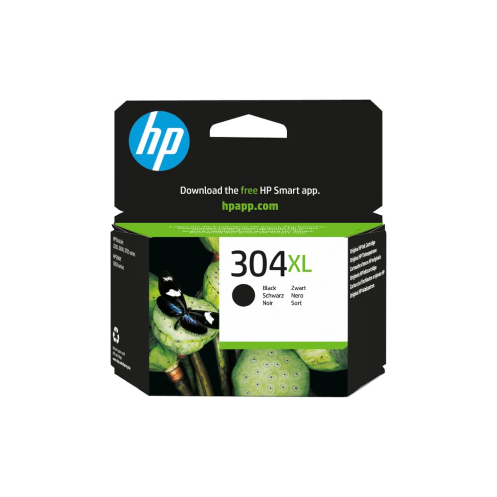 Tinteiro HP 304XL Preto N9K08A 5,5ml 300 Pág.