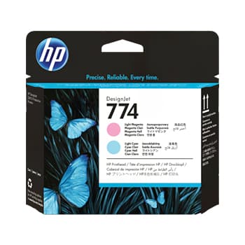 Cabeça Impressão HP 774 Magenta Claro/Azul P2V98A