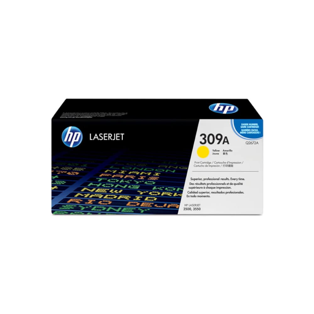 Toner HP 309A Amarelo Q2672A 4000 Pág.
