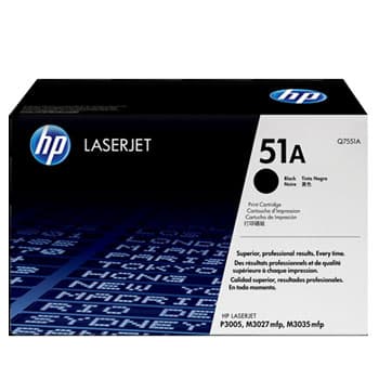 Toner HP 51A Preto Q7551A 6500 Pág.