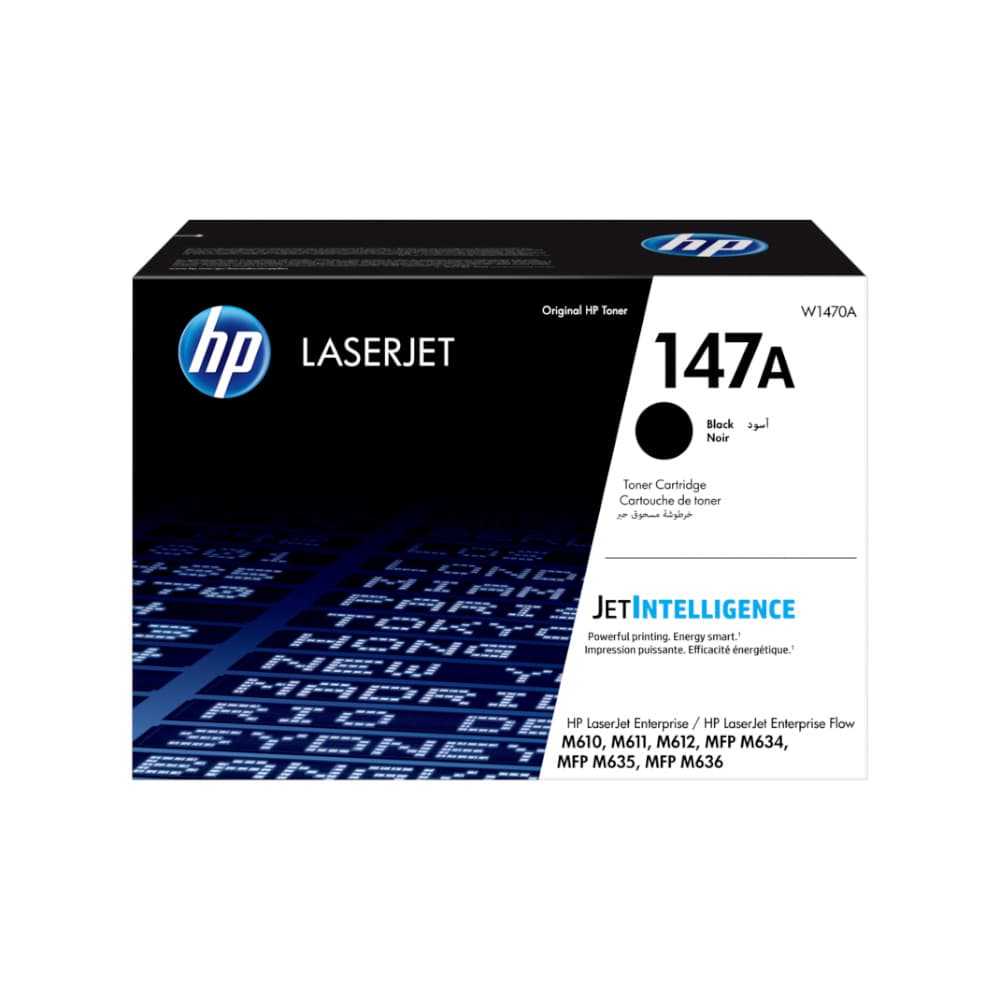 Toner HP 147A Preto W1470A 10500 Pág.