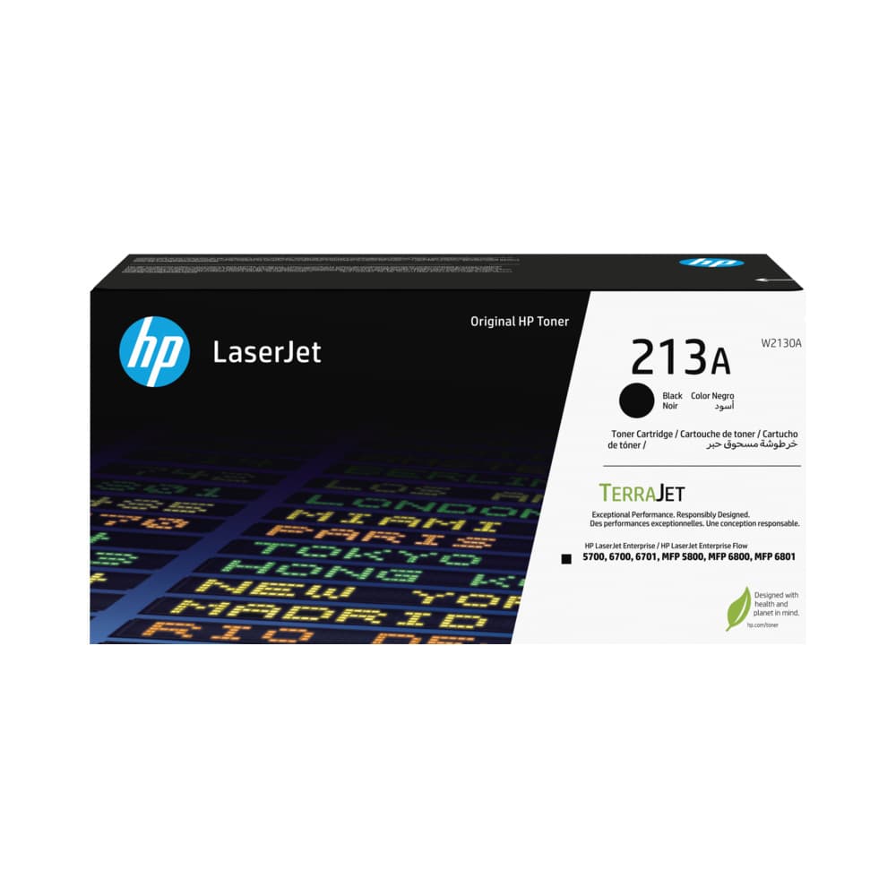 Toner HP 213A Preto W2130A 3500 Pág.