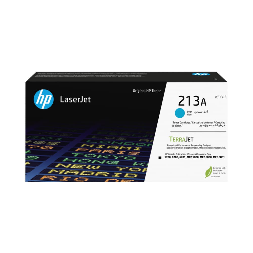 Toner HP 213A Azul W2131A 3000 Pág.
