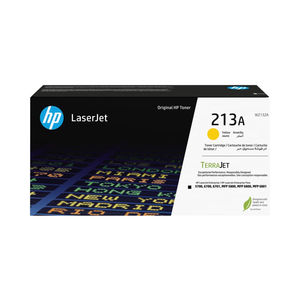 Toner HP 213A Amarelo W2132A 3000 Pág.