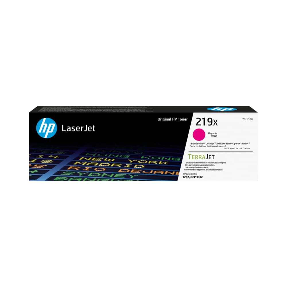 Toner HP 219X Magenta W2193X 2500 Pág.