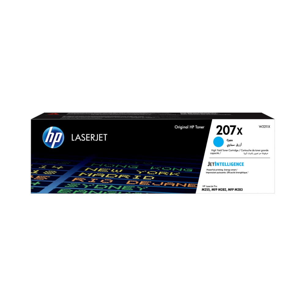 Toner HP 207X Azul W2211X 2450 Pág.