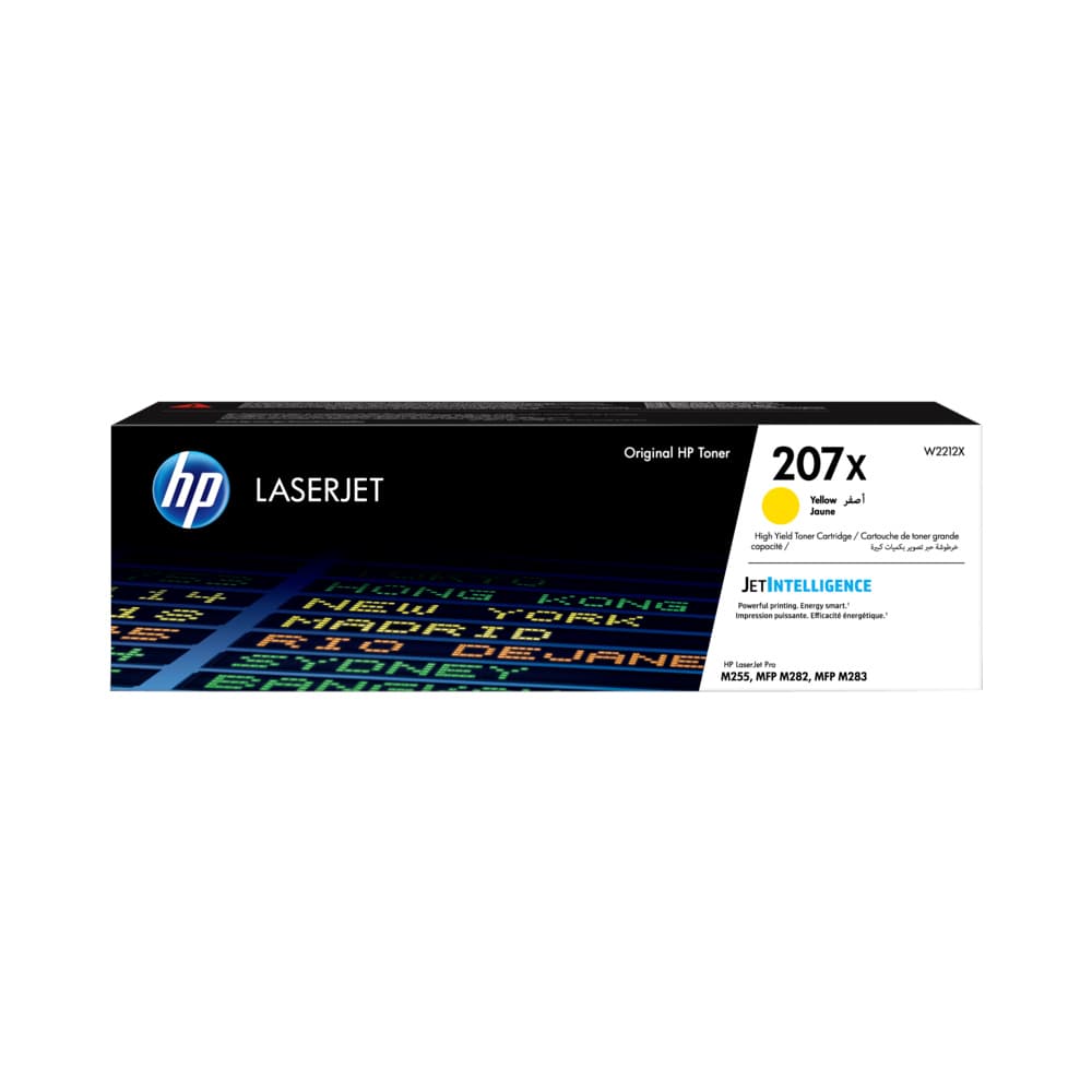 Toner HP 207X Amarelo W2212X 2450 Pág.