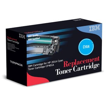 Toner IBM para HP 201A Azul CF401A 1400 Pág.