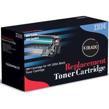 Toner IBM para HP 205A Preto CF530A 1100 Pág.