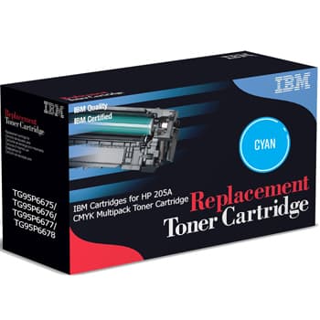 Toner IBM para HP 205A Azul CF531A 900 Pág.