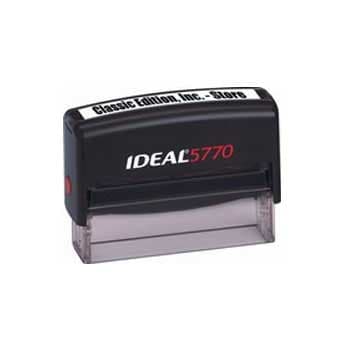 Carimbo 70x10mm Autotintavel Ideal Mod 5770