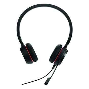 Headset JABRA EVOLVE 30 II UC Stereo 3.5 mm / USB-A Preto