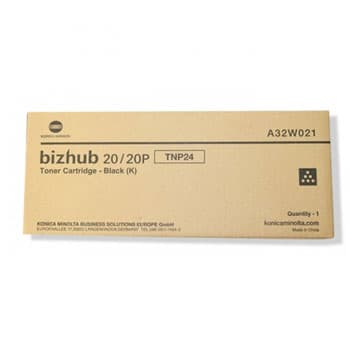 Toner Konica Minolta TNP24 Preto A32W021 8000 Pág.