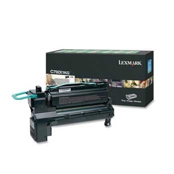 Toner LEXMARK Retorno Preto C792X1KG 20000 Pág.