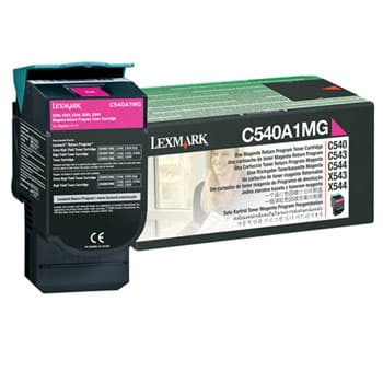 Toner LEXMARK Retorno Magenta C540A1MG 1000 Pág.