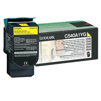 Toner LEXMARK Retorno Amarelo C540A1YG 1000 Pág.