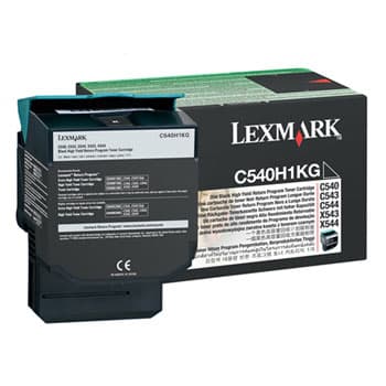 Toner LEXMARK Retorno Preto C540H1KG 2500 Pág.