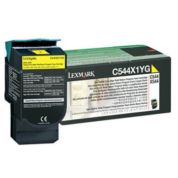 Toner LEXMARK Retorno Amarelo C544X1YG 4000 Pág.