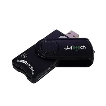 Leitor Cartão Cidadão Chip + Cartões Memória + SIM USB-A