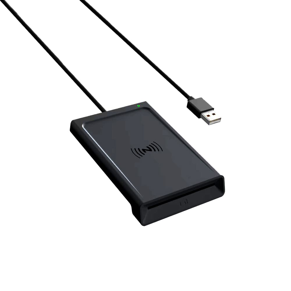Leitor Cartão Cidadão Chip + Contactless RFID USB 2.0