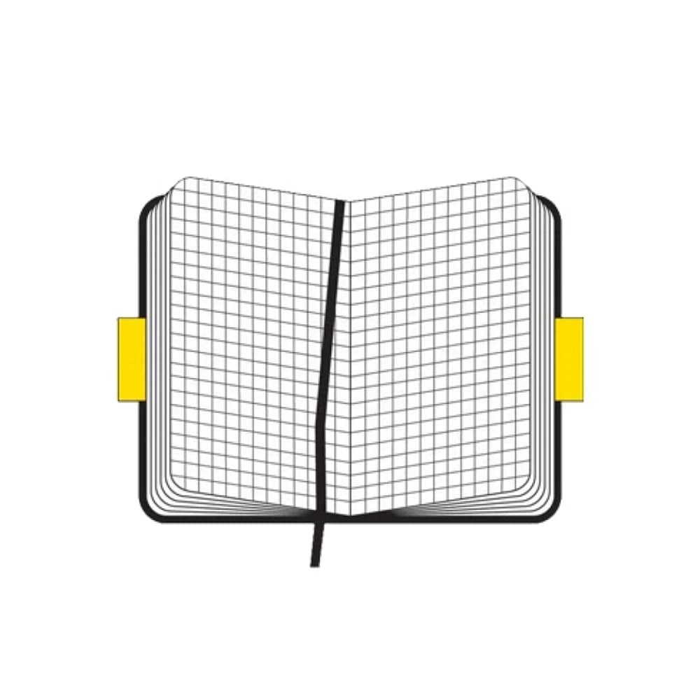 Bloco Notas de Bolso Quadri. Moleskine Clássico Vermelho