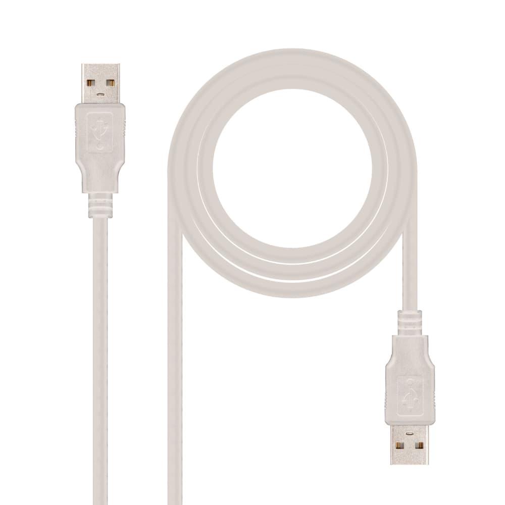 Cabo USB-A 2.0 Macho / Macho 1m
