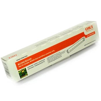 Toner OKI Preto 43640302 2000 Pág.