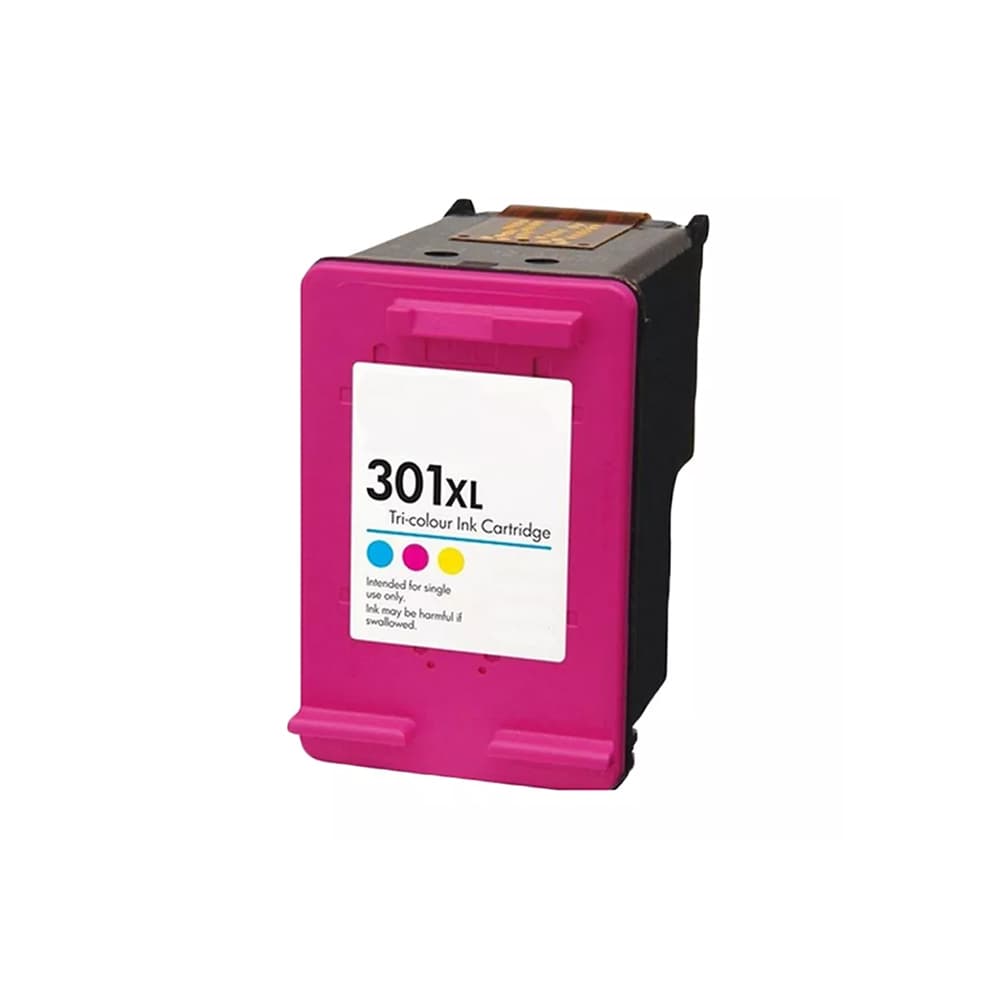 Tinteiro  Remanuf. HP 301XL Cor CH564EE 18ml 990 Pág.