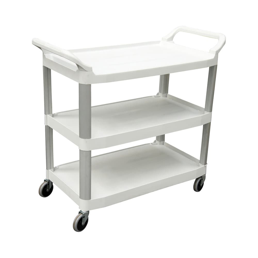 Carro Serviço 103x51x96cm X-Tra Multiusos 3 Níveis Branco