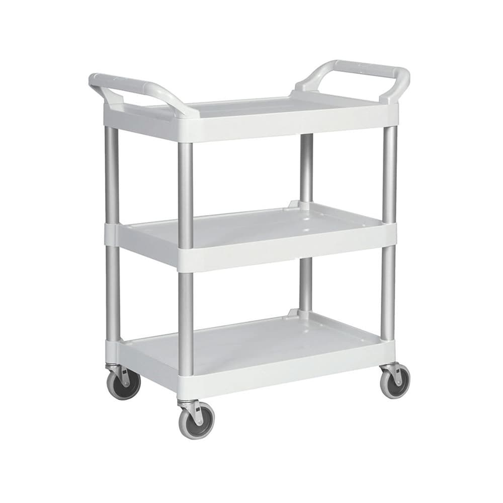 Carro Serviço 85x47x93cm Multiusos 3 Niveis Branco