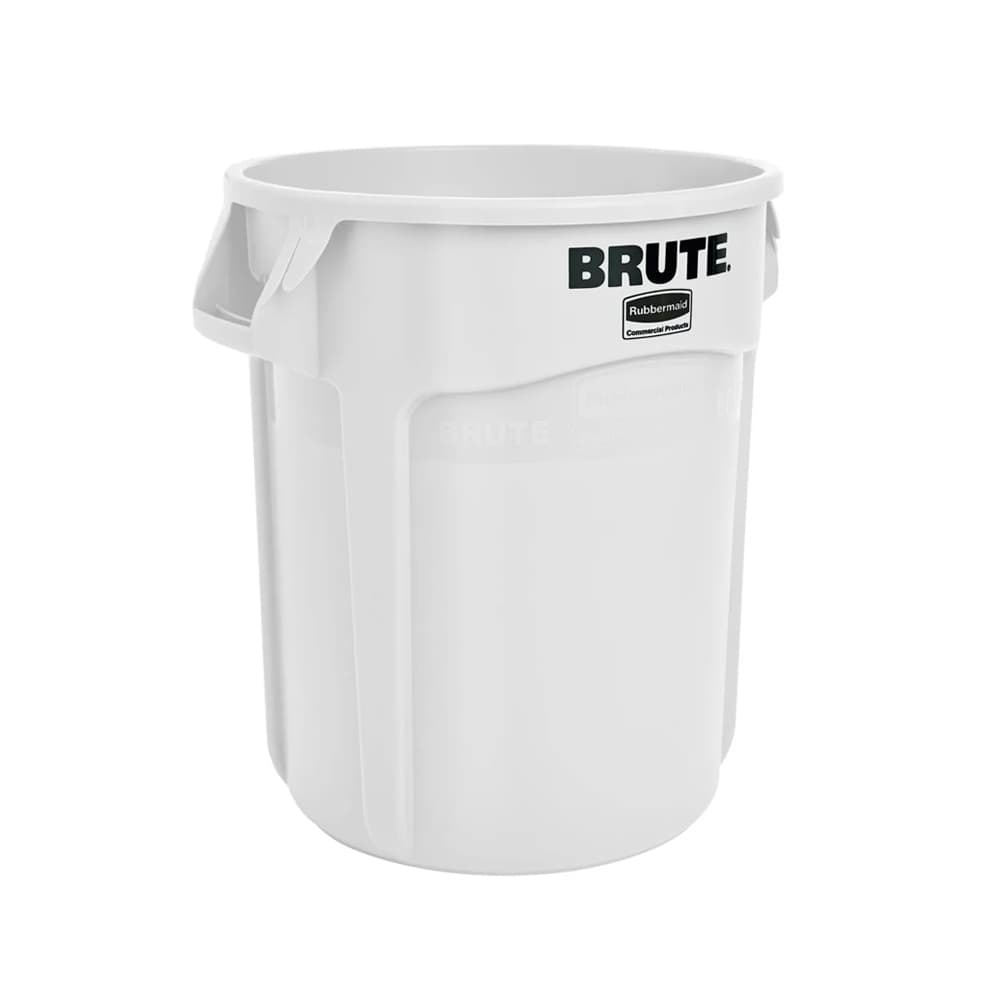 Contentor 38L Plástico Redondo Brute s/Tampa Branco